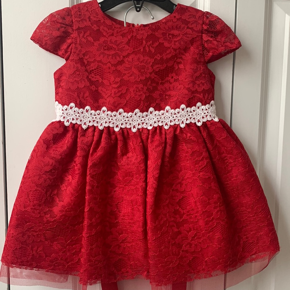 Lace Christmas Dress